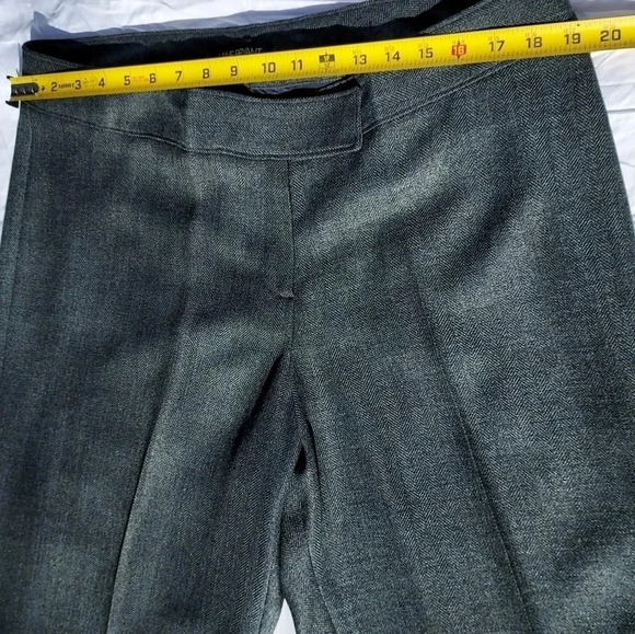 Lane Bryant Womens Pants Dark Grey Straight Leg 16 100% Polyester - Picture 10 of 11